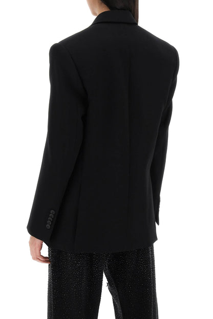 Double-breasted Blazer  - Black