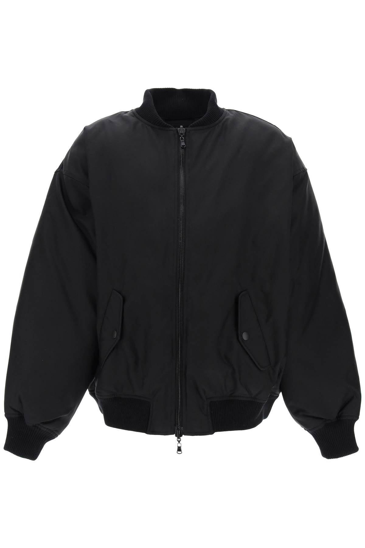 Reversible Bomber Jacket  - Black