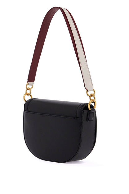 :  Shoulder Bag With Strap  - Black