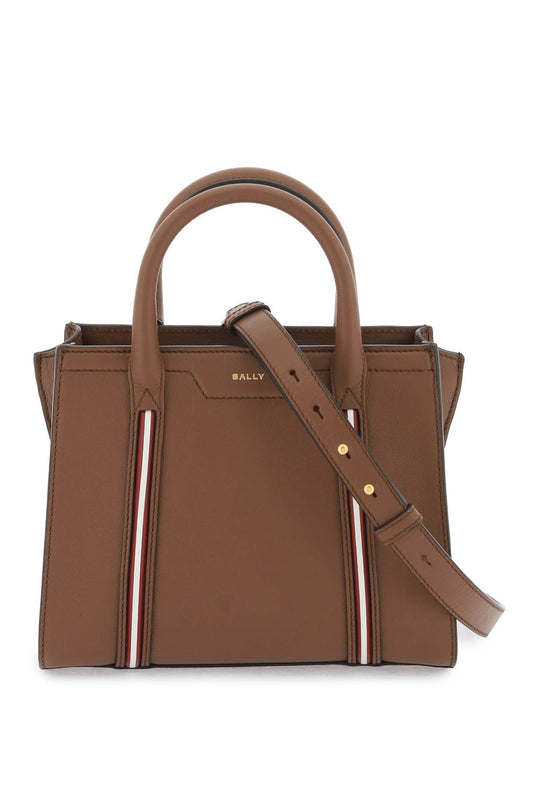 Small Code Tote Bag  - Brown