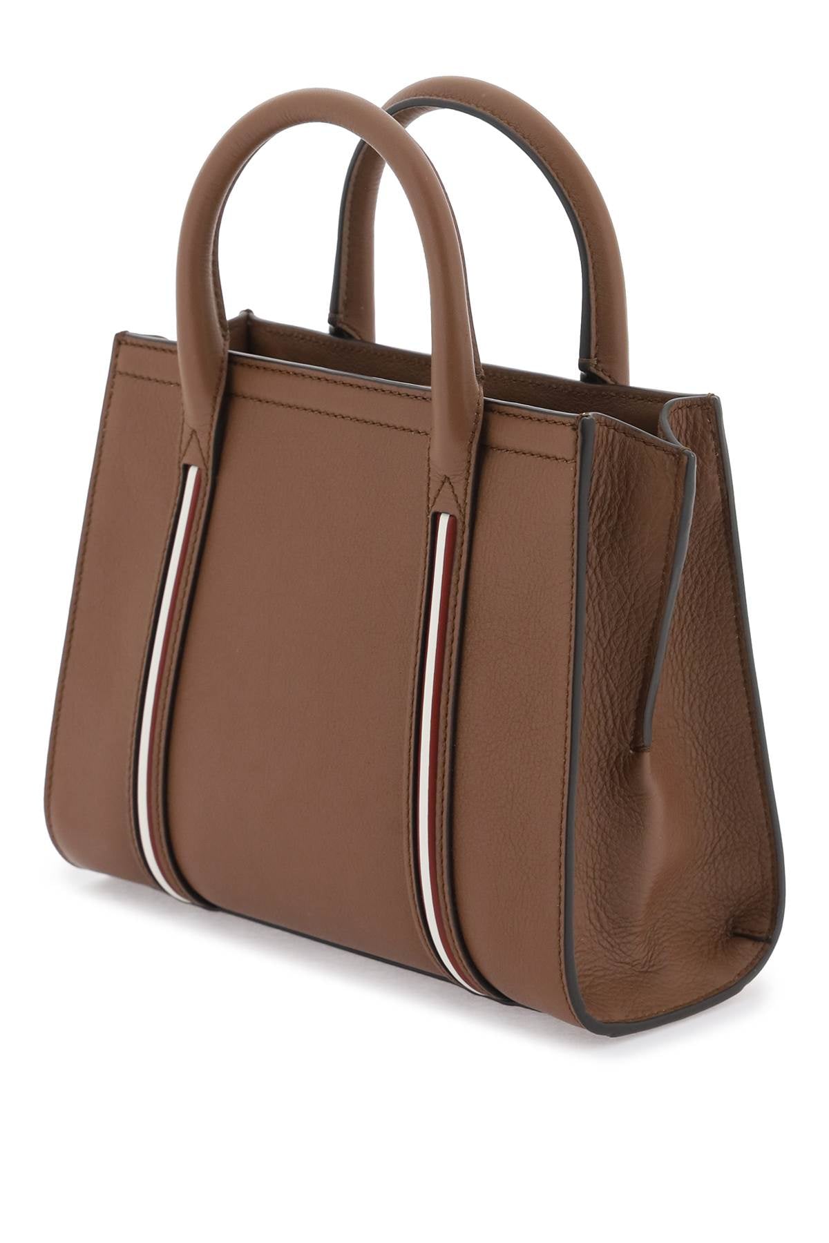 Small Code Tote Bag  - Brown