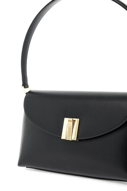 Ollam Leather Shoulder Bag In  - Black