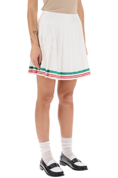 Casaway Tennis Mini Skirt  - White