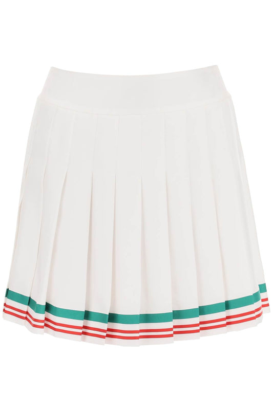 Casaway Tennis Mini Skirt  - White