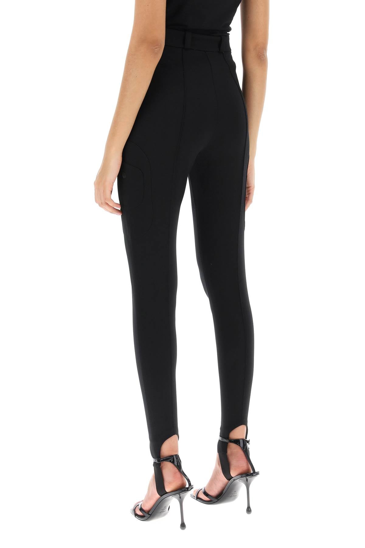 Stirrup Pants  - Black