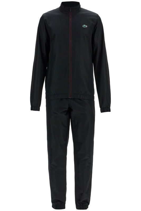 Regular Fit Sports Tracksuit  - Black