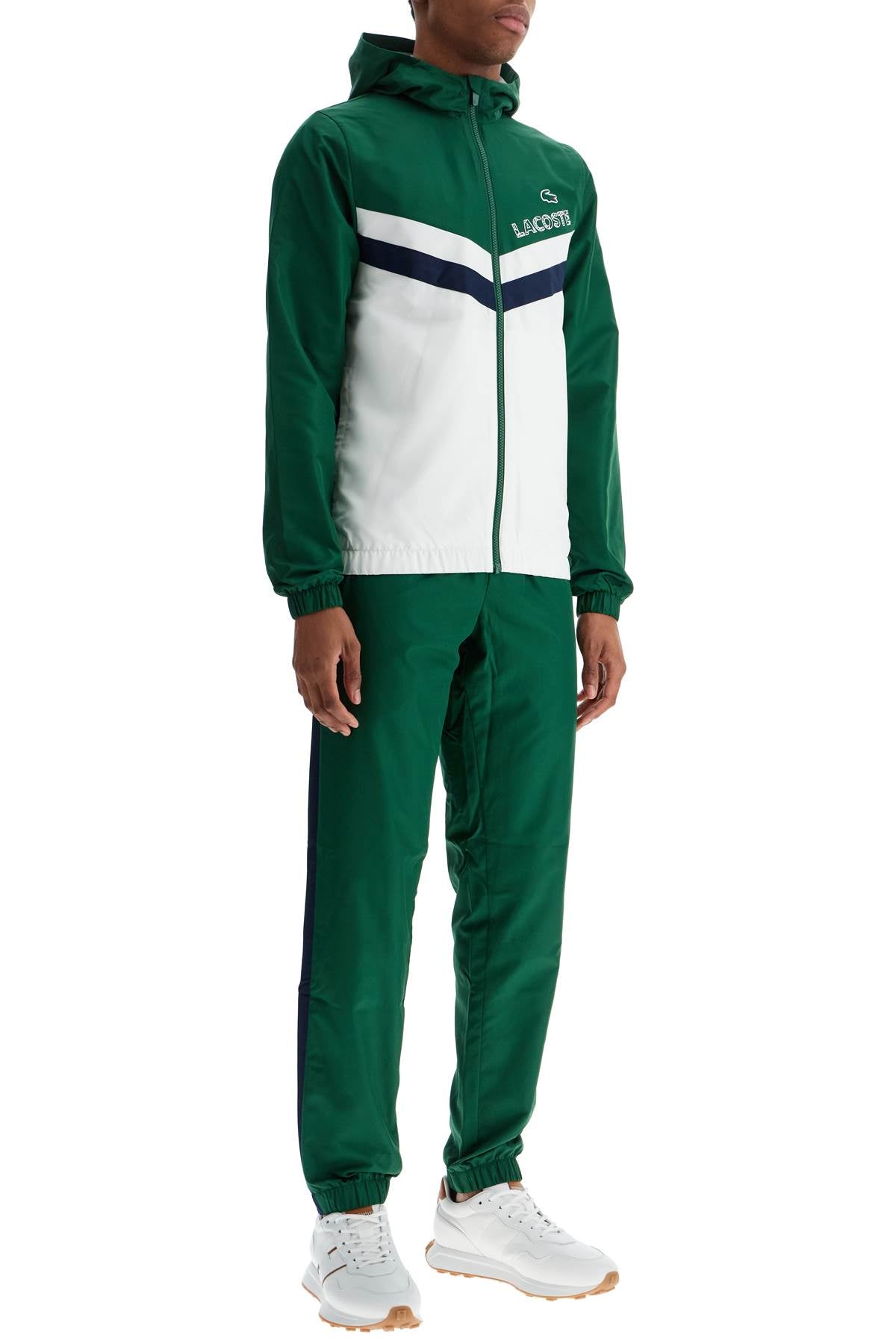 Regular Fit Sports Tracksuit  - Green