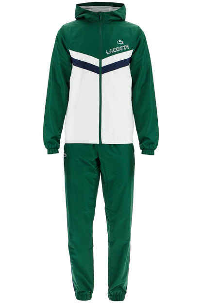 Regular Fit Sports Tracksuit  - Green