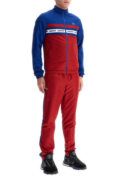 Bicolor Sports Tracksuit  - Blue