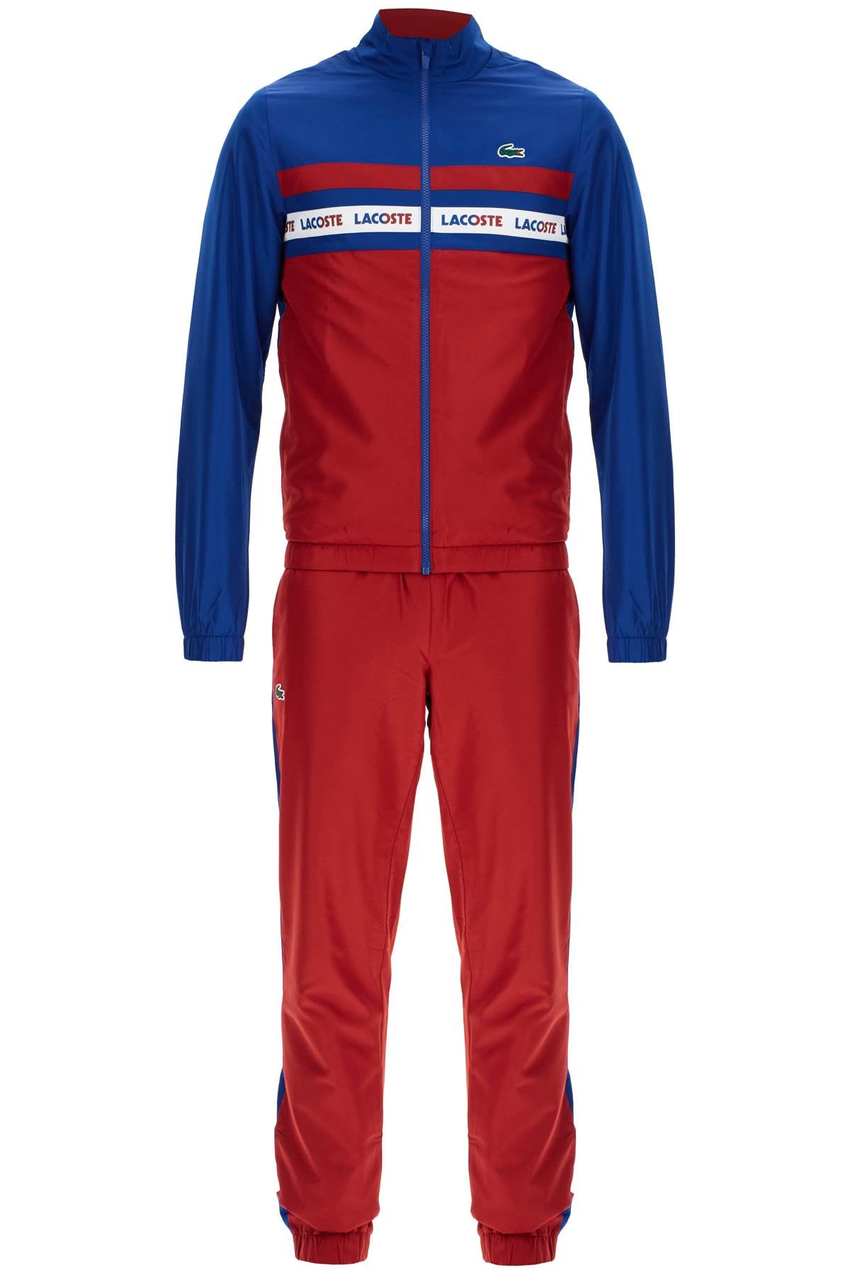 Bicolor Sports Tracksuit  - Blue