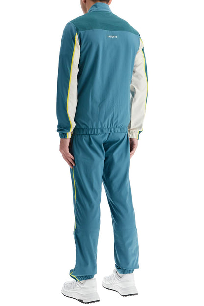 'sporty Tracksuit With Contrasting Stitching  - Green