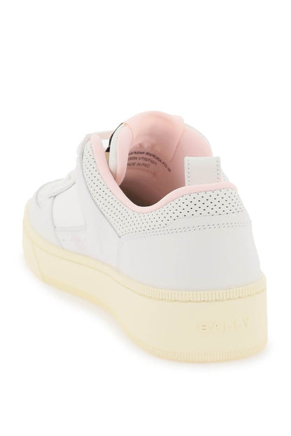 Leather Riweira Sneakers  - Bianco