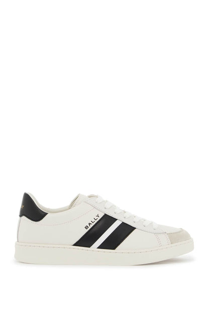 Smooth Leather Thiago Sneakers In  - White