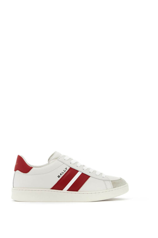 Smooth Leather Thiago Sneakers In  - White