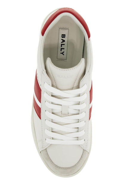 Smooth Leather Thiago Sneakers In  - White