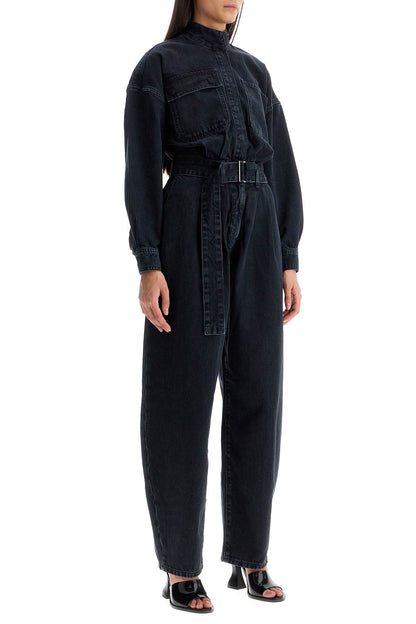 Denim Cocoon Jumps  - Black