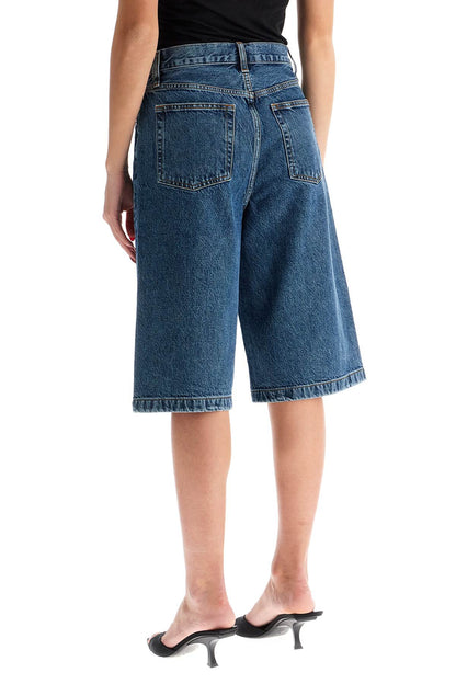 Denim Bermuda Shorts For Boys  - Blue