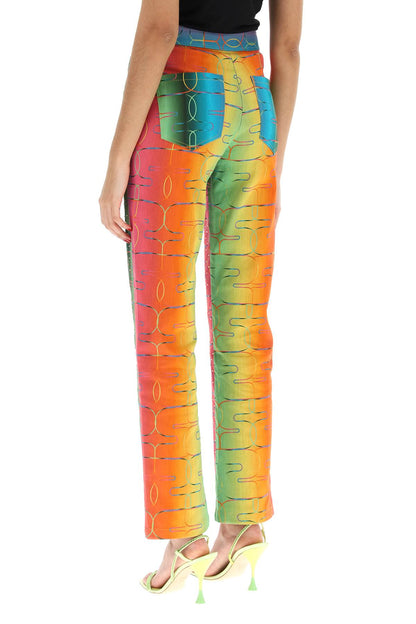 'bery' Multicolor Rhinestone Pants  - Multicolor