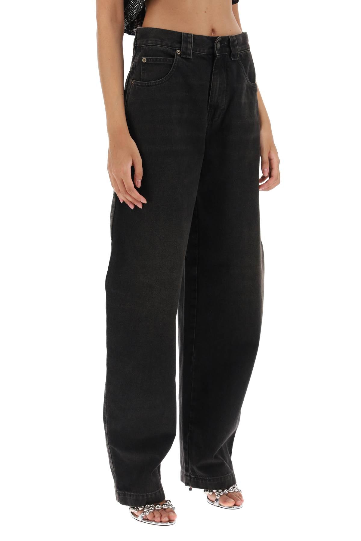 'audrey' Baggy Jeans  - Black