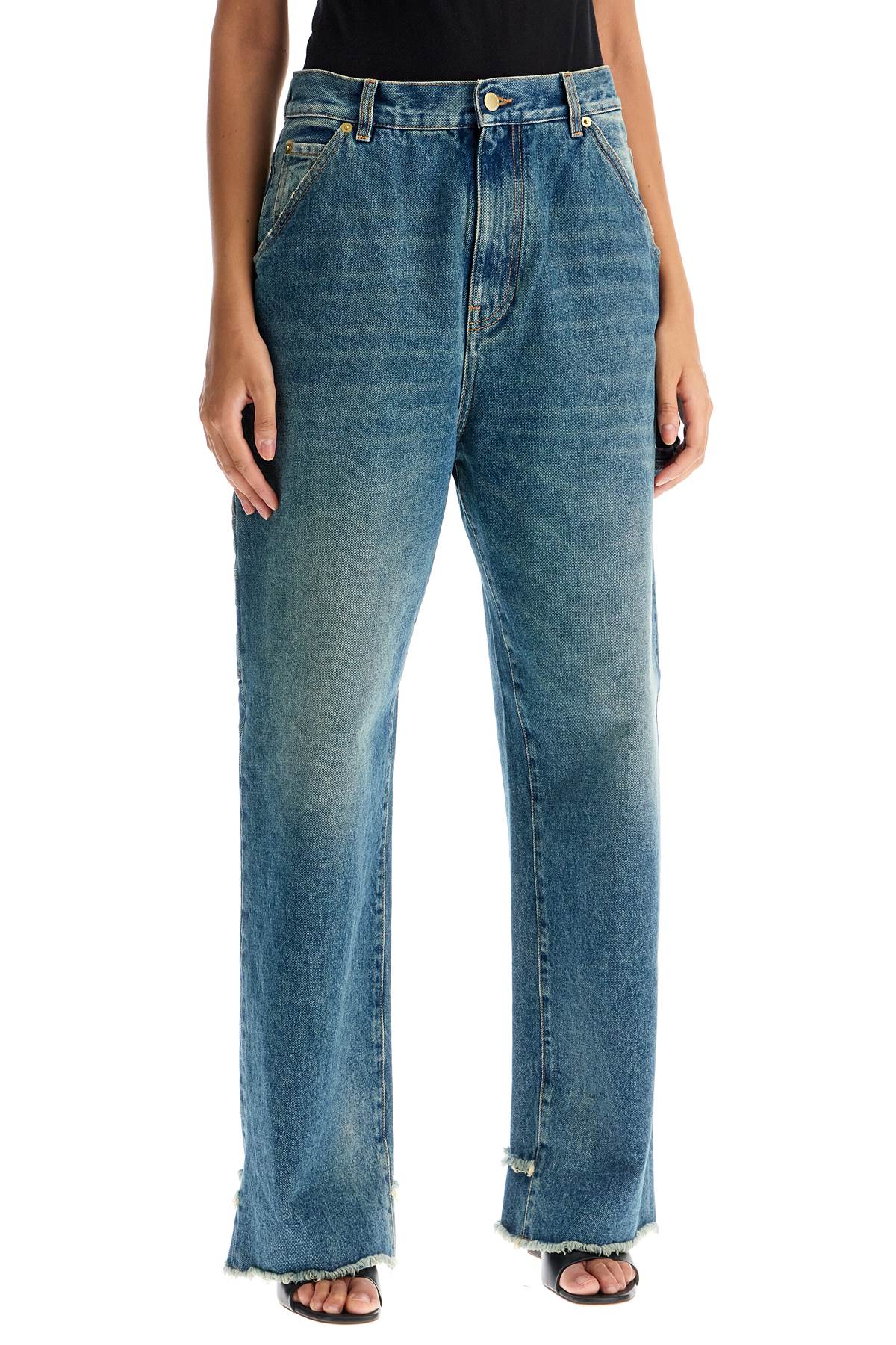 Loose Fit Lisa Carpenter Jeans  - Blue