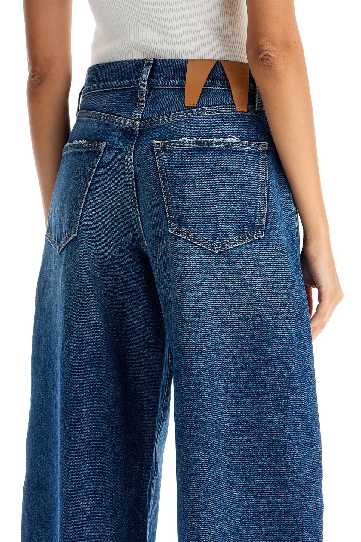 Khris Barrel Jeans  - Blue