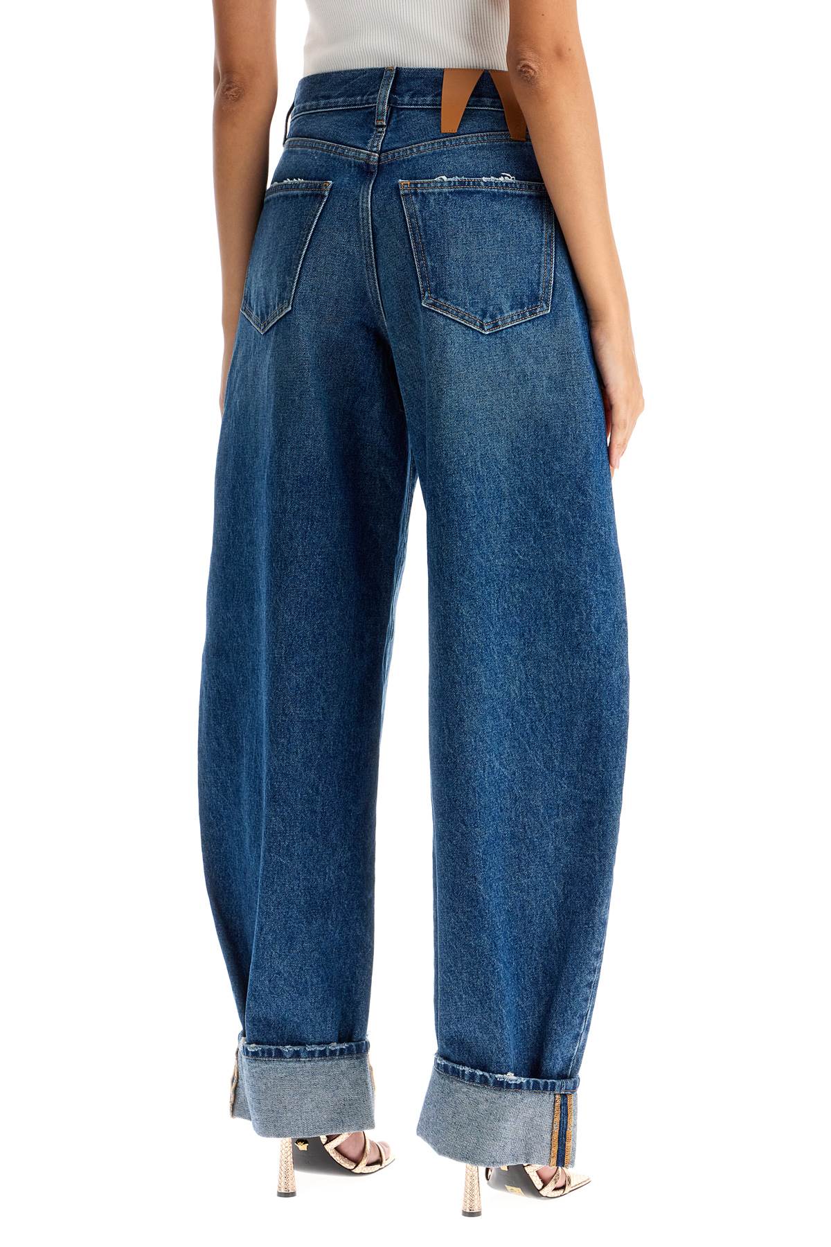 Khris Barrel Jeans  - Blue