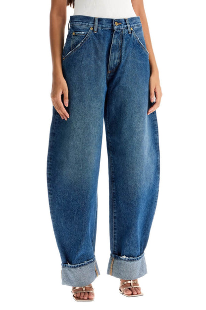 Khris Barrel Jeans  - Blue