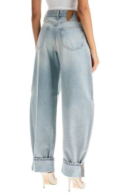 Khris Barrel Jeans  - Blue