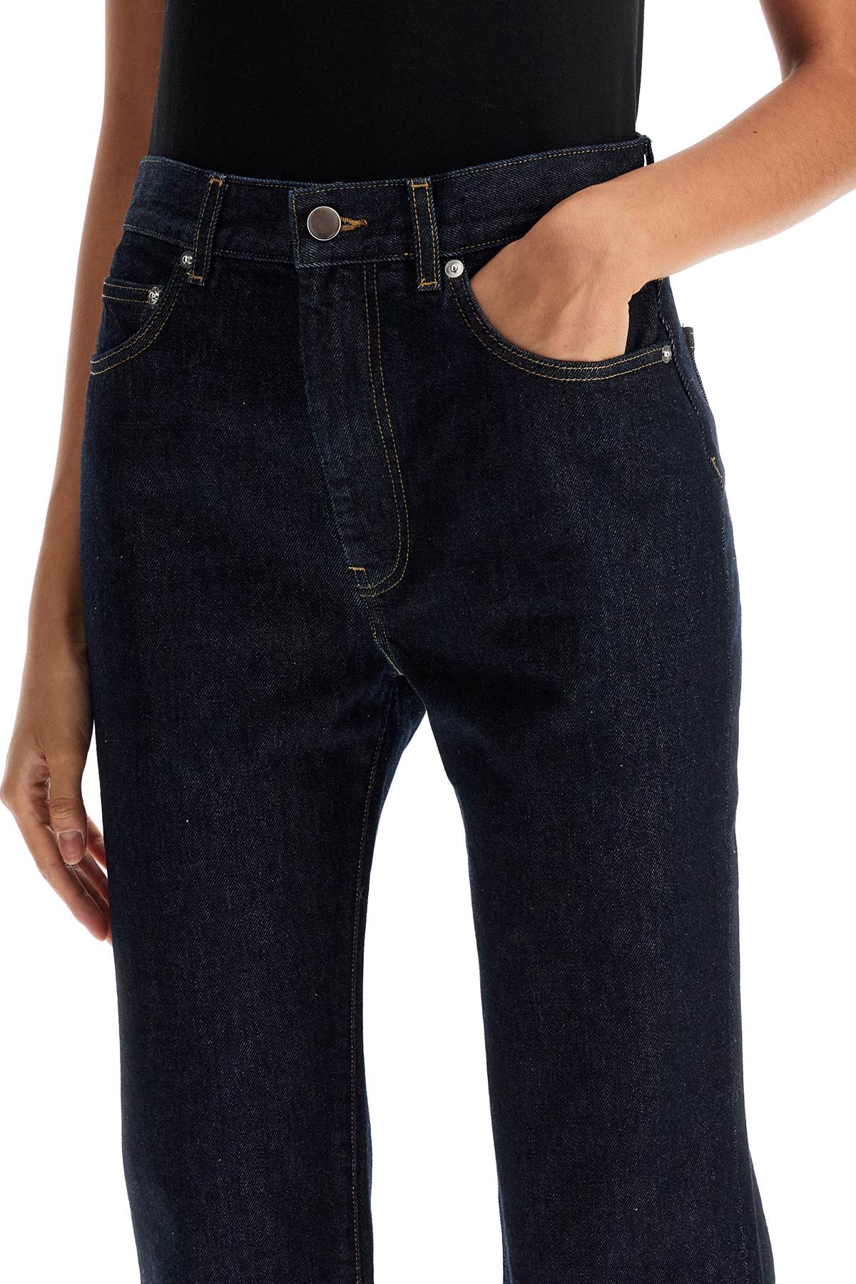 Organic Cotton Tapered Jeans  - Blue