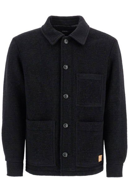 "emile Wool Effect Fleece  - Black