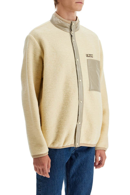 Ewan Wool Effect Fleece Bl  - Yellow