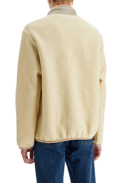 Ewan Wool Effect Fleece Bl  - Yellow