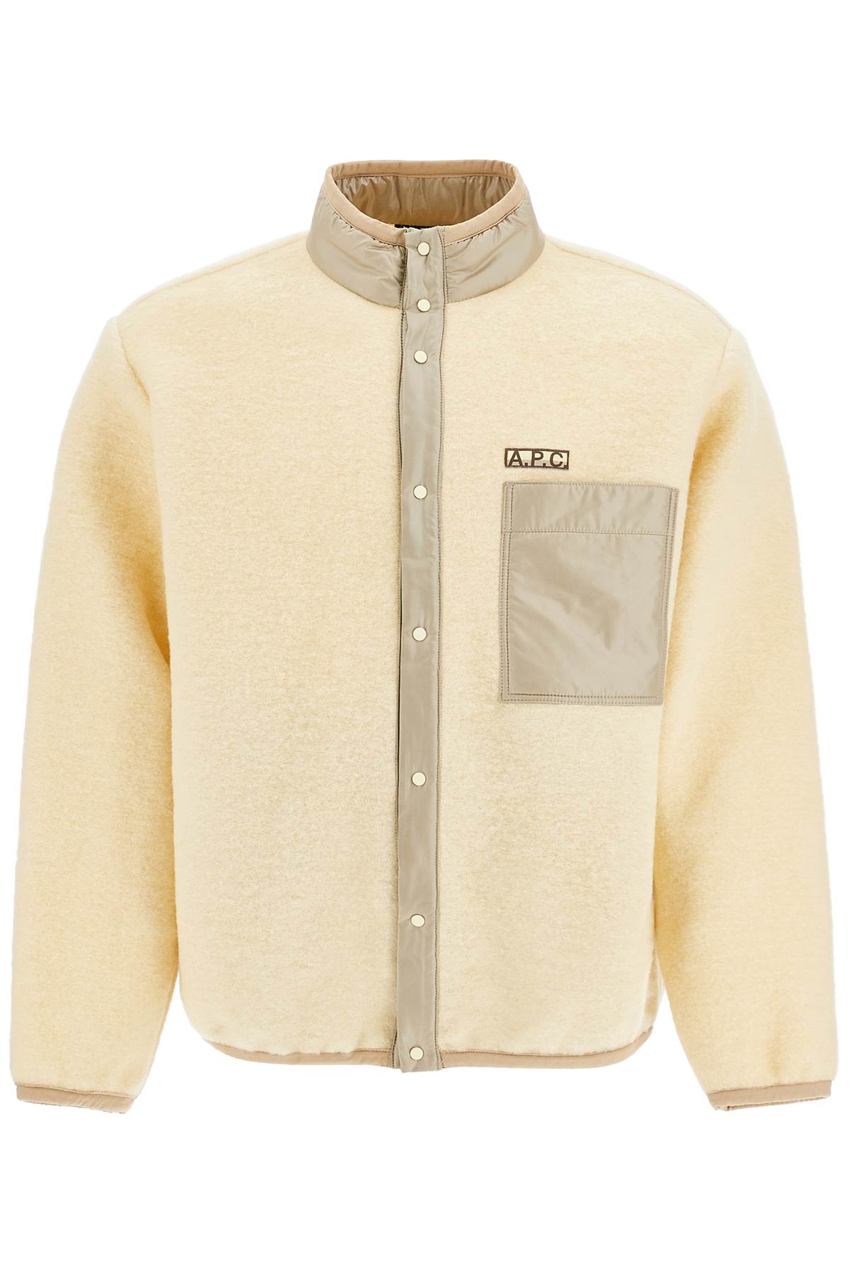 Ewan Wool Effect Fleece Bl  - Yellow