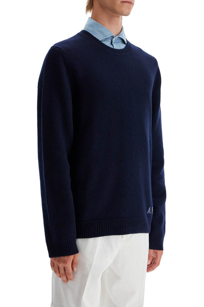 'compact Wool Edward Pullover Sweater  - Blue