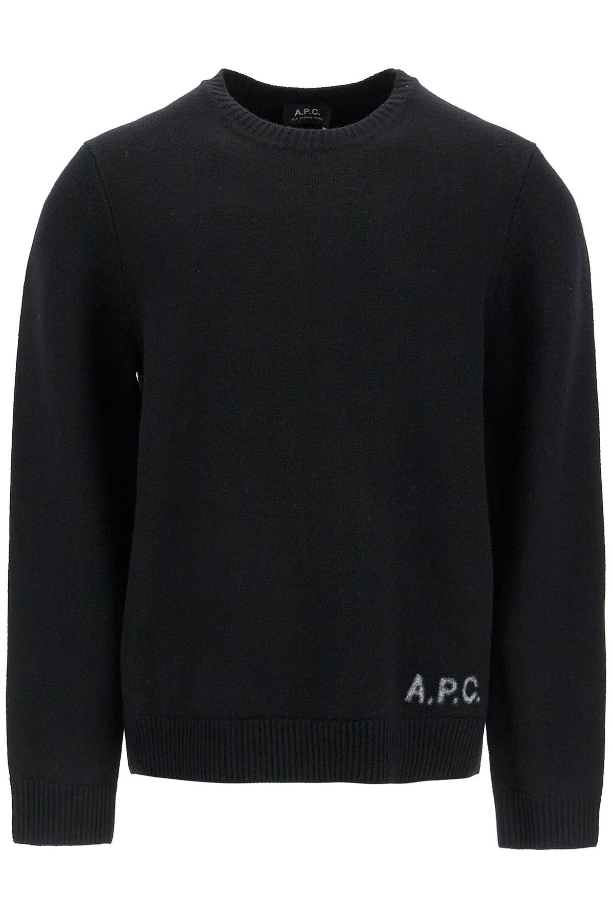 'compact Wool Edward Pullover Sweater  - Black