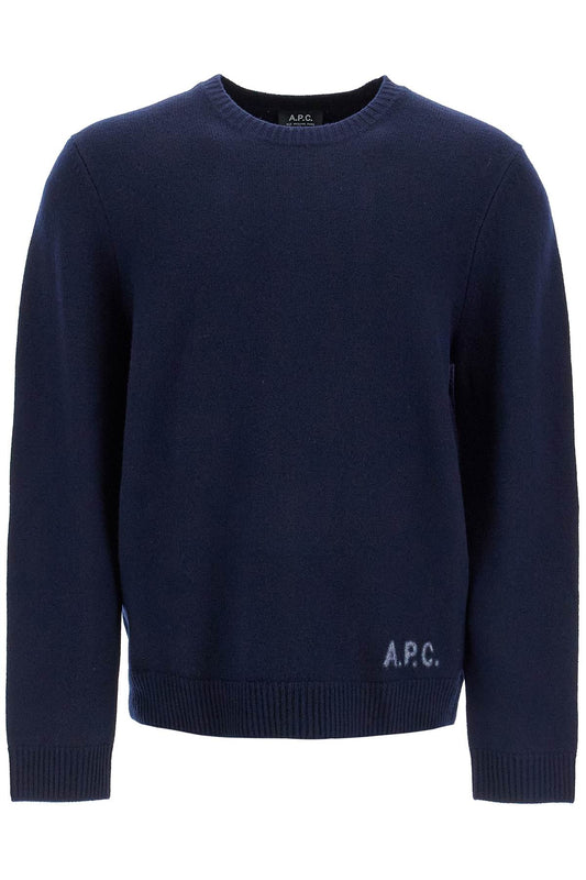 'compact Wool Edward Pullover Sweater  - Blue