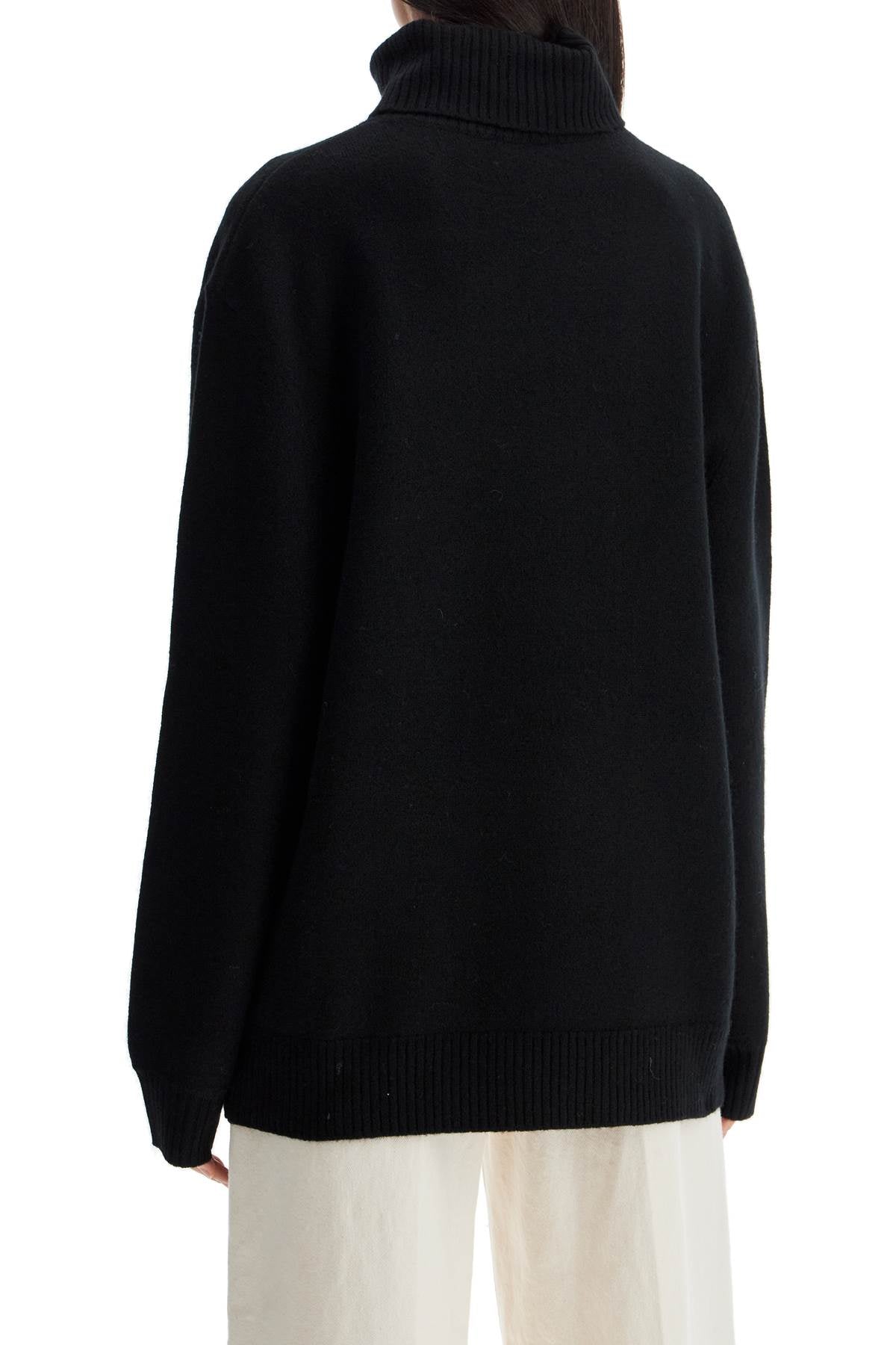 Walter High-neck Pullover  - Black