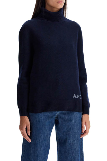 Walter High-neck Pullover  - Blue