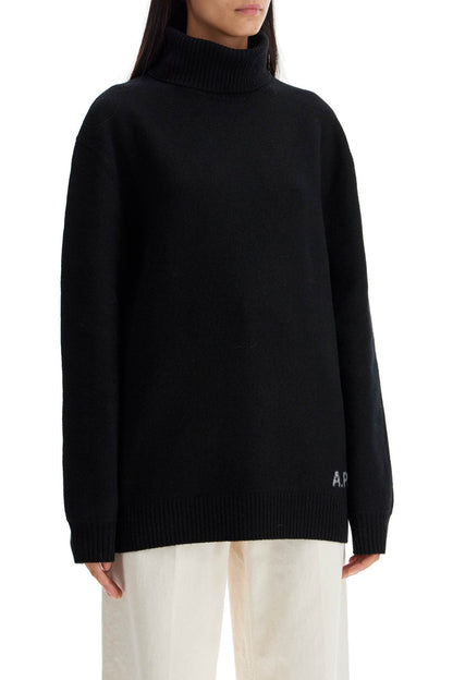 Walter High-neck Pullover  - Black