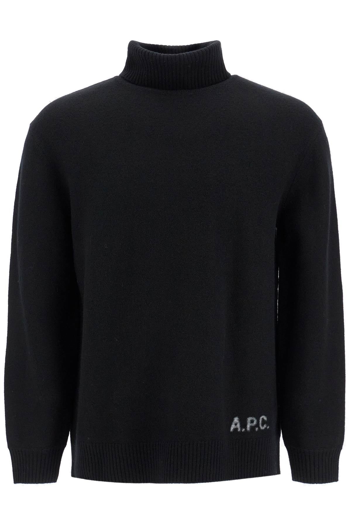 Walter High-neck Pullover  - Black