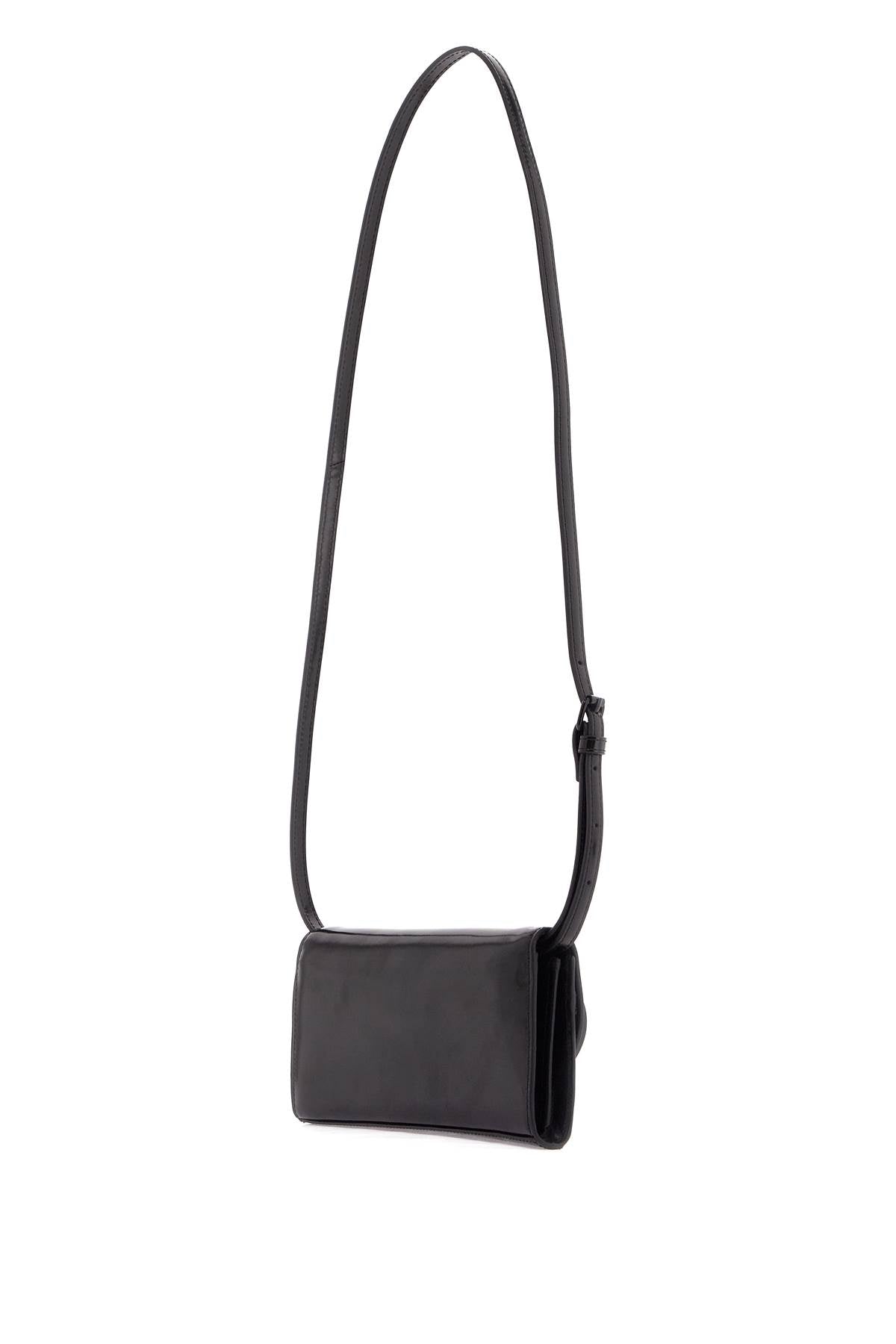 Mini Crossbody Shoulder Bag With  - Black