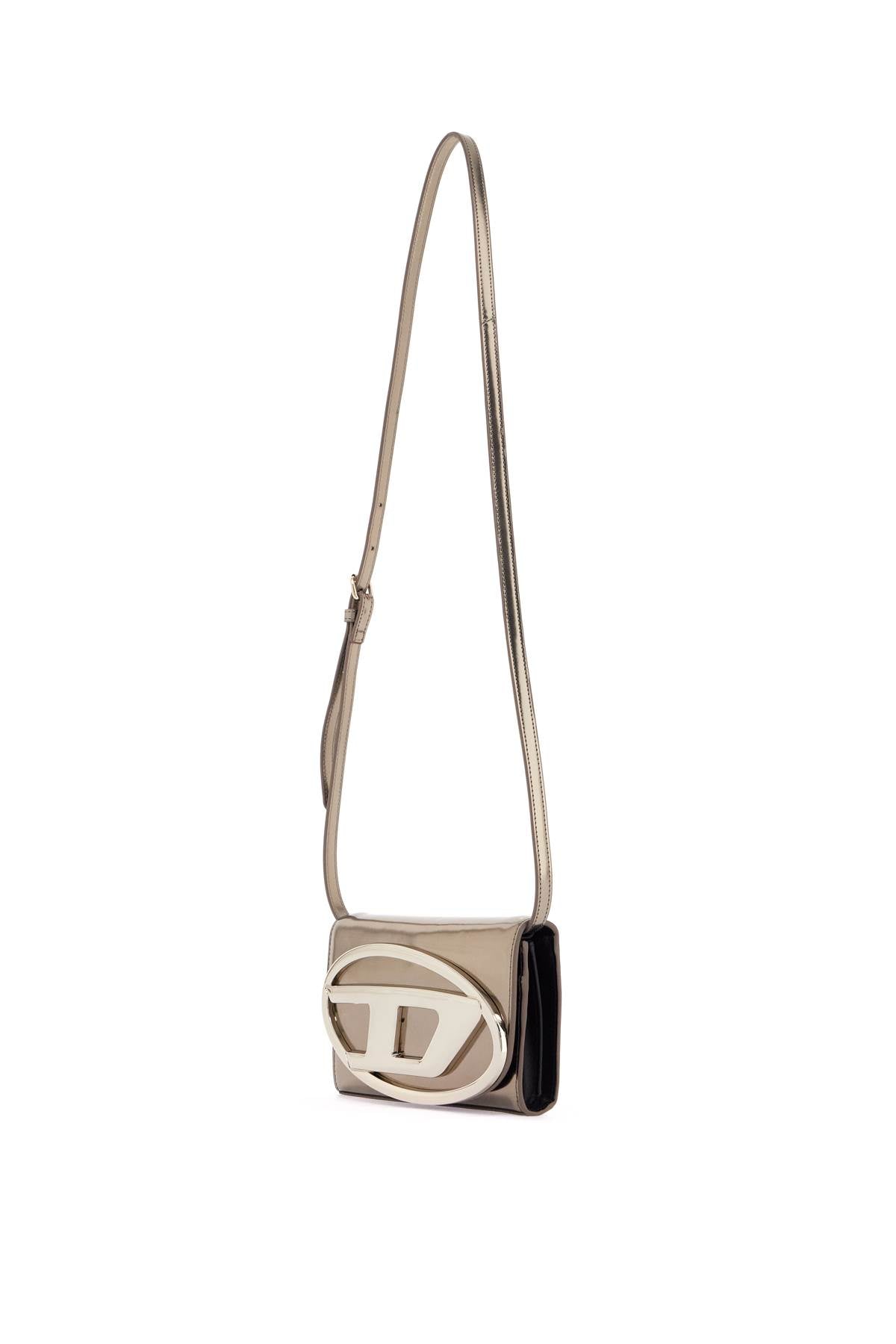 Mini Crossbody Shoulder Bag With  - Metallic