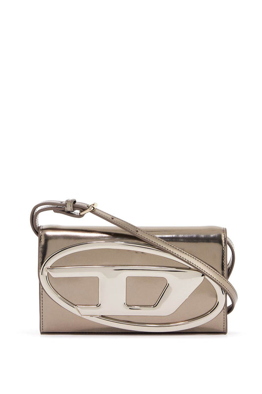 Mini Crossbody Shoulder Bag With  - Metallic