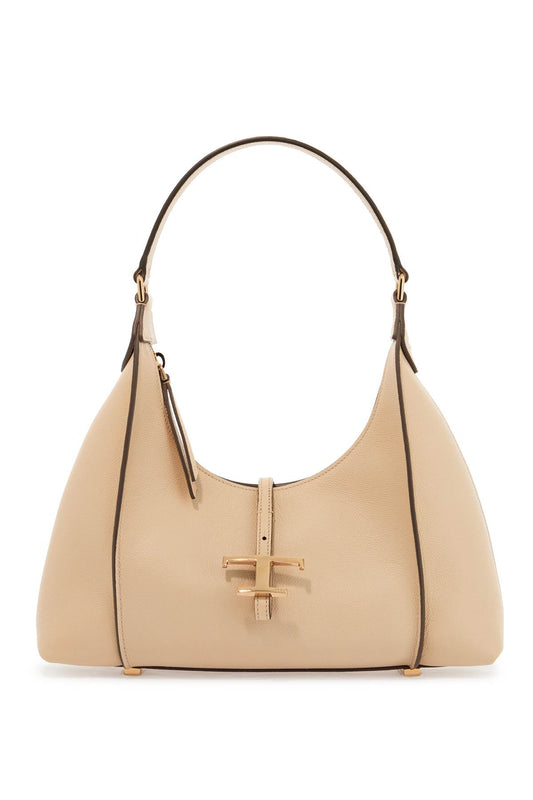 T Timeless Shoulder Bag  - Beige