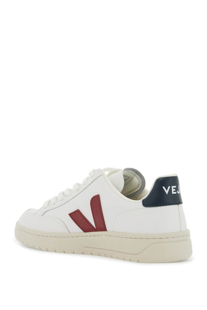 V-12 Leather Sneakers  - White