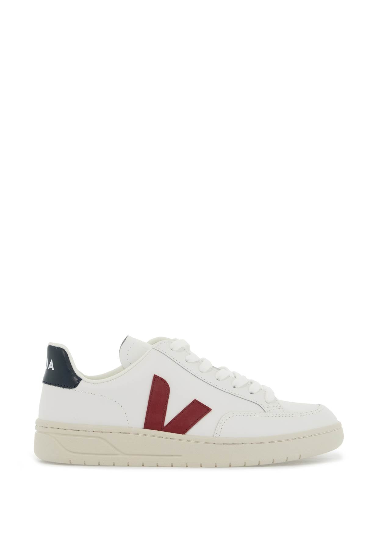 V-12 Leather Sneakers  - White