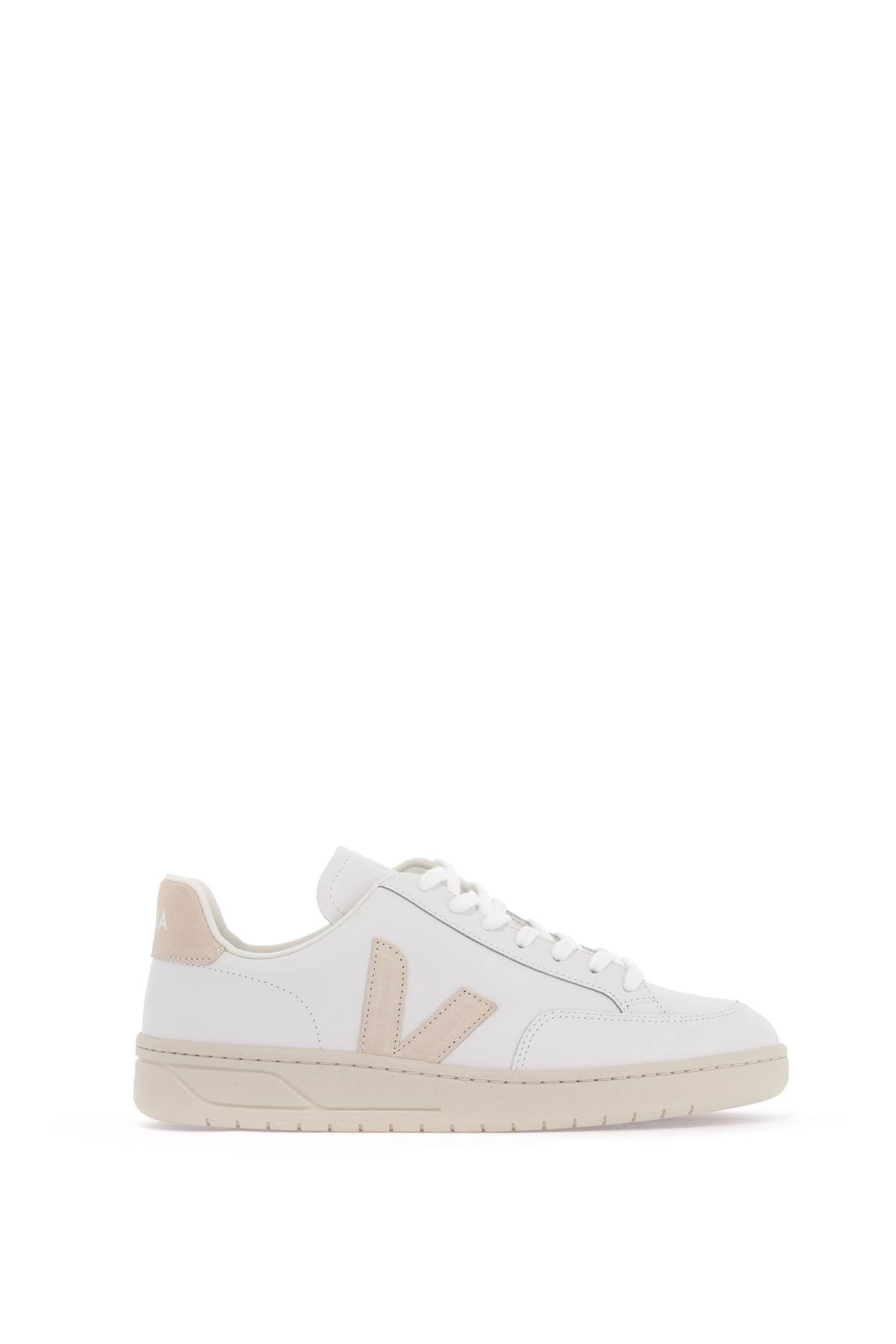 V-12 Leather Sneaker  - White