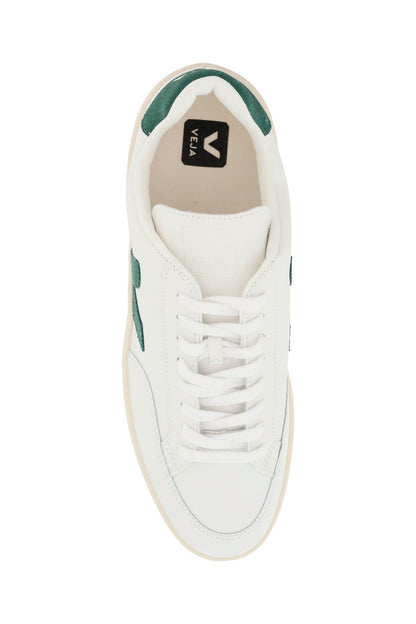 V-12 Leather Sneakers  - White