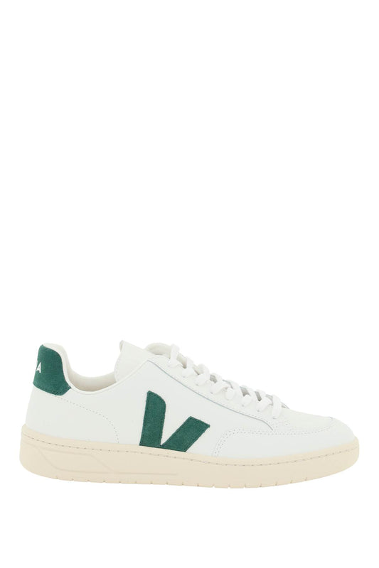 V-12 Leather Sneakers  - White