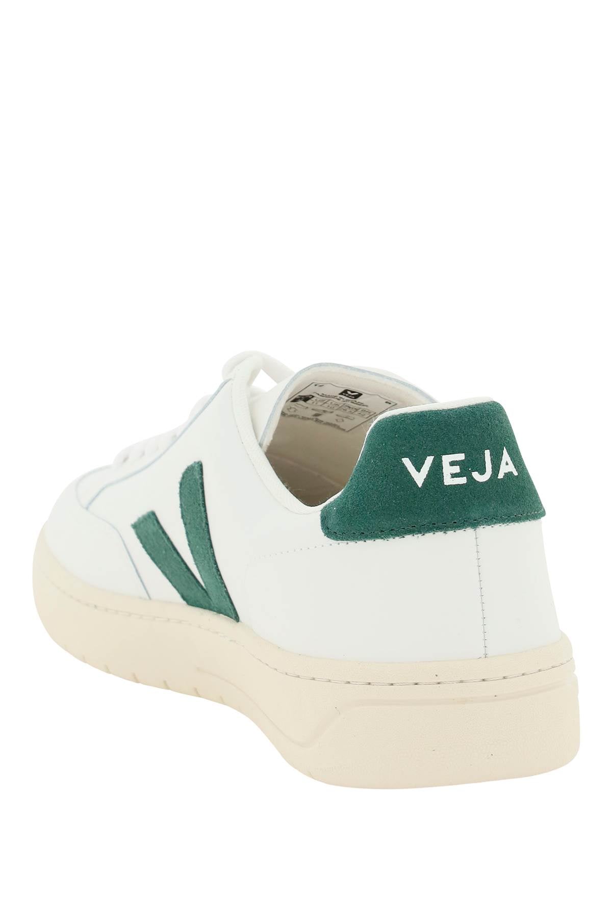 V-12 Leather Sneakers  - White